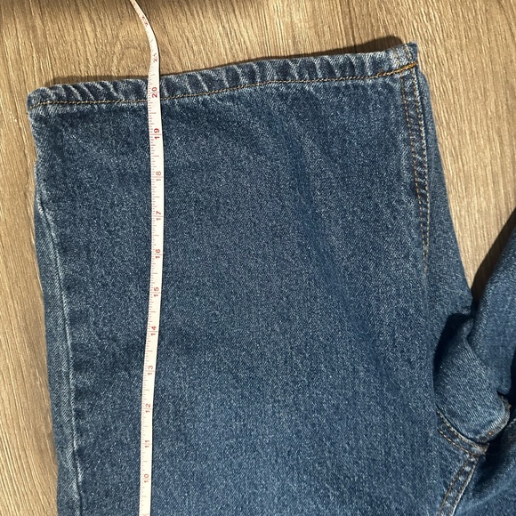 Faded Glory Vintage 100% Cotton Dark Blue High-Rise Denim Shorts - Picture 10 of 13